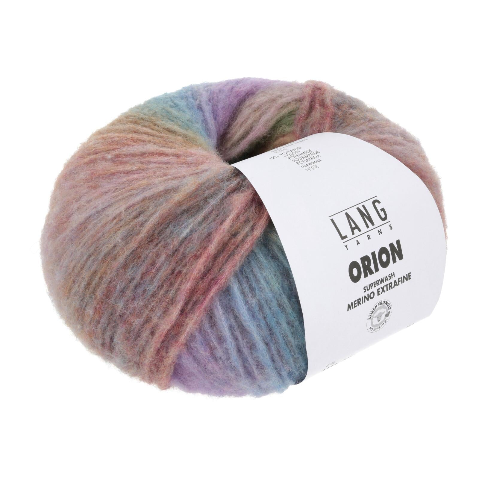 Lang Orion - 88% virgin wool, 12% nylon, 270m, 100g