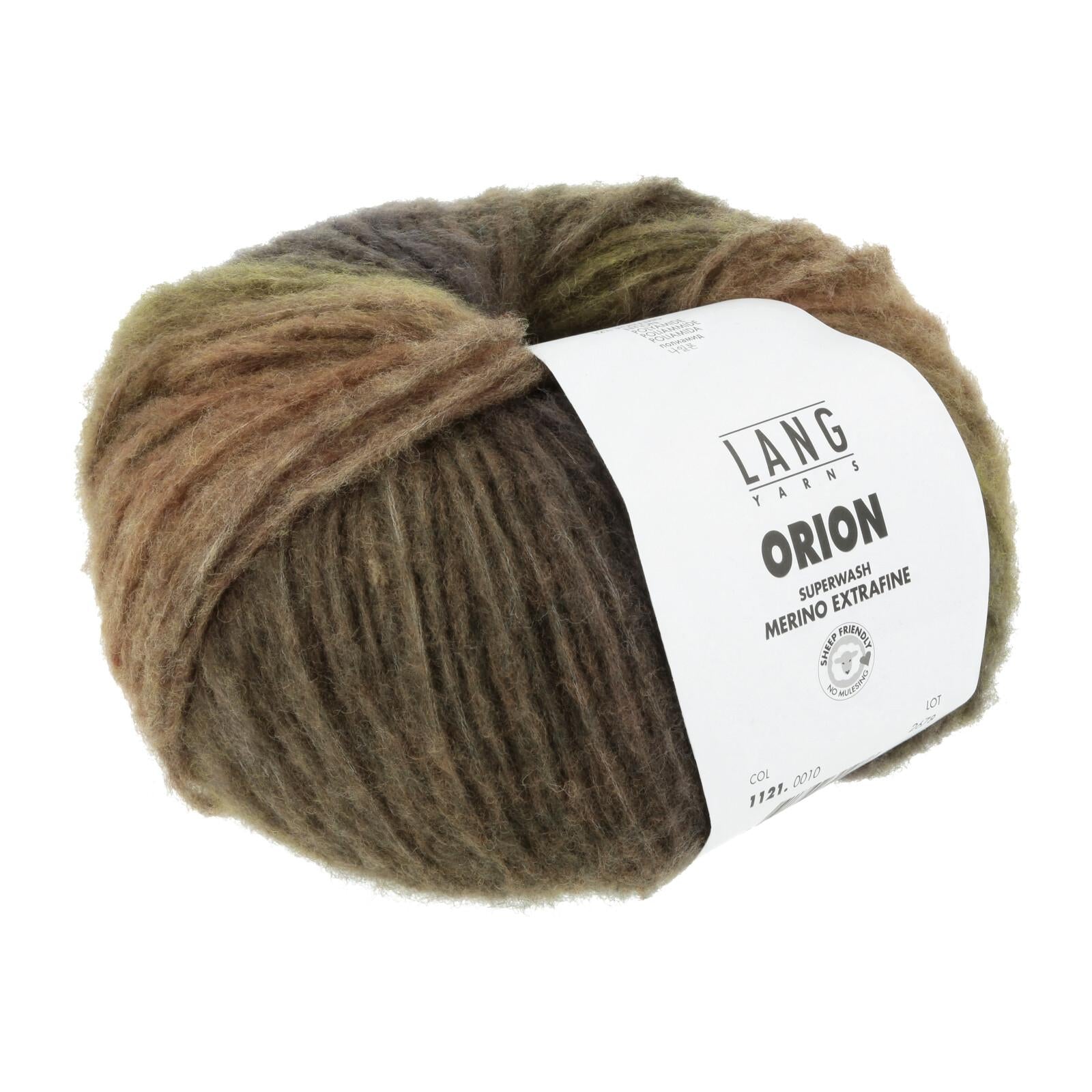 Lang Orion - 88% virgin wool, 12% nylon, 270m, 100g