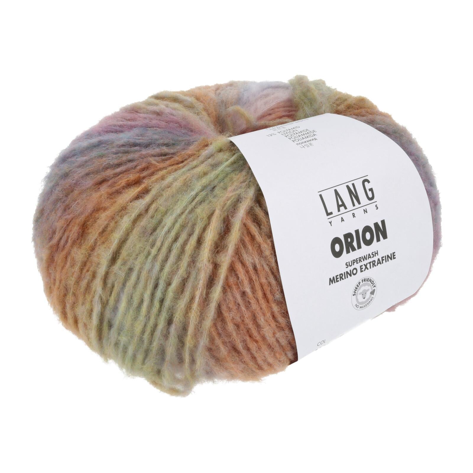 Lang Orion - 88% virgin wool, 12% nylon, 270m, 100g