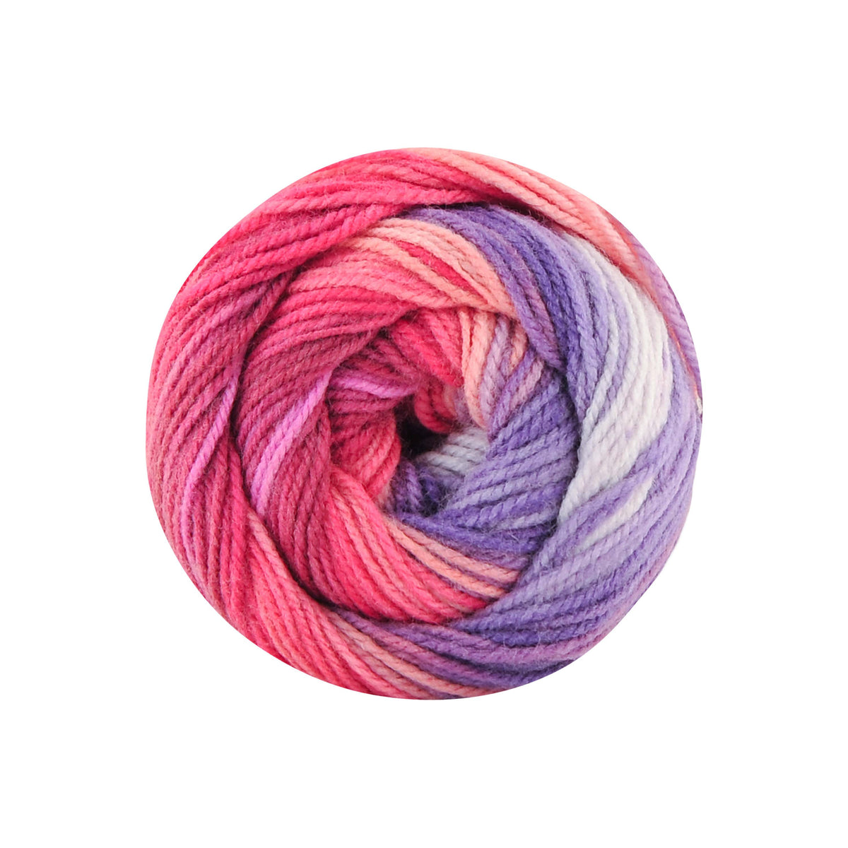 Papatya Batik Dk Variegated Pack Of 5 - 100g, 100% Acrylic, 360m