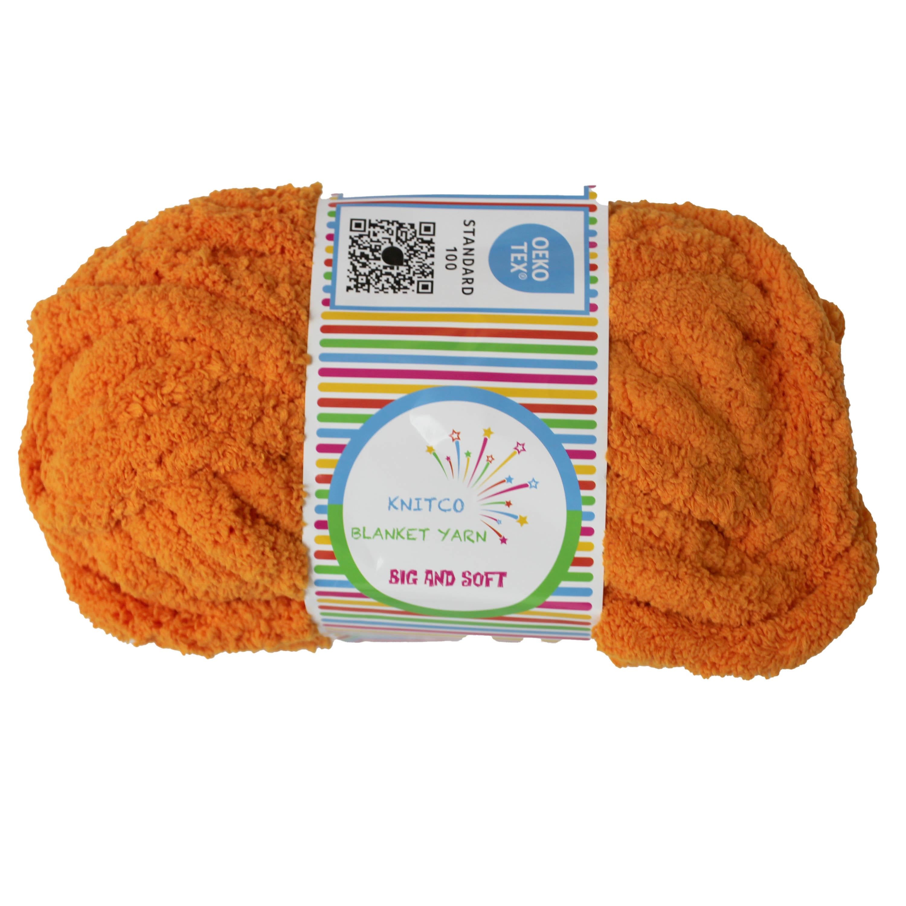 Knitco Big And Soft Blanket Yarn - 100% Polyester, 250g, 30m