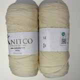 Knitco Aran - 200g - 420m - 100% Acrylic