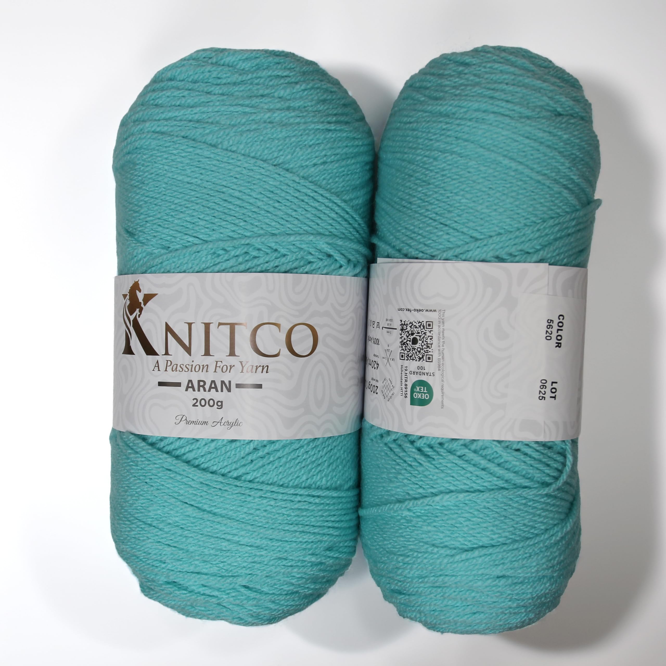Knitco Aran - 200g - 420m - 100% Acrylic
