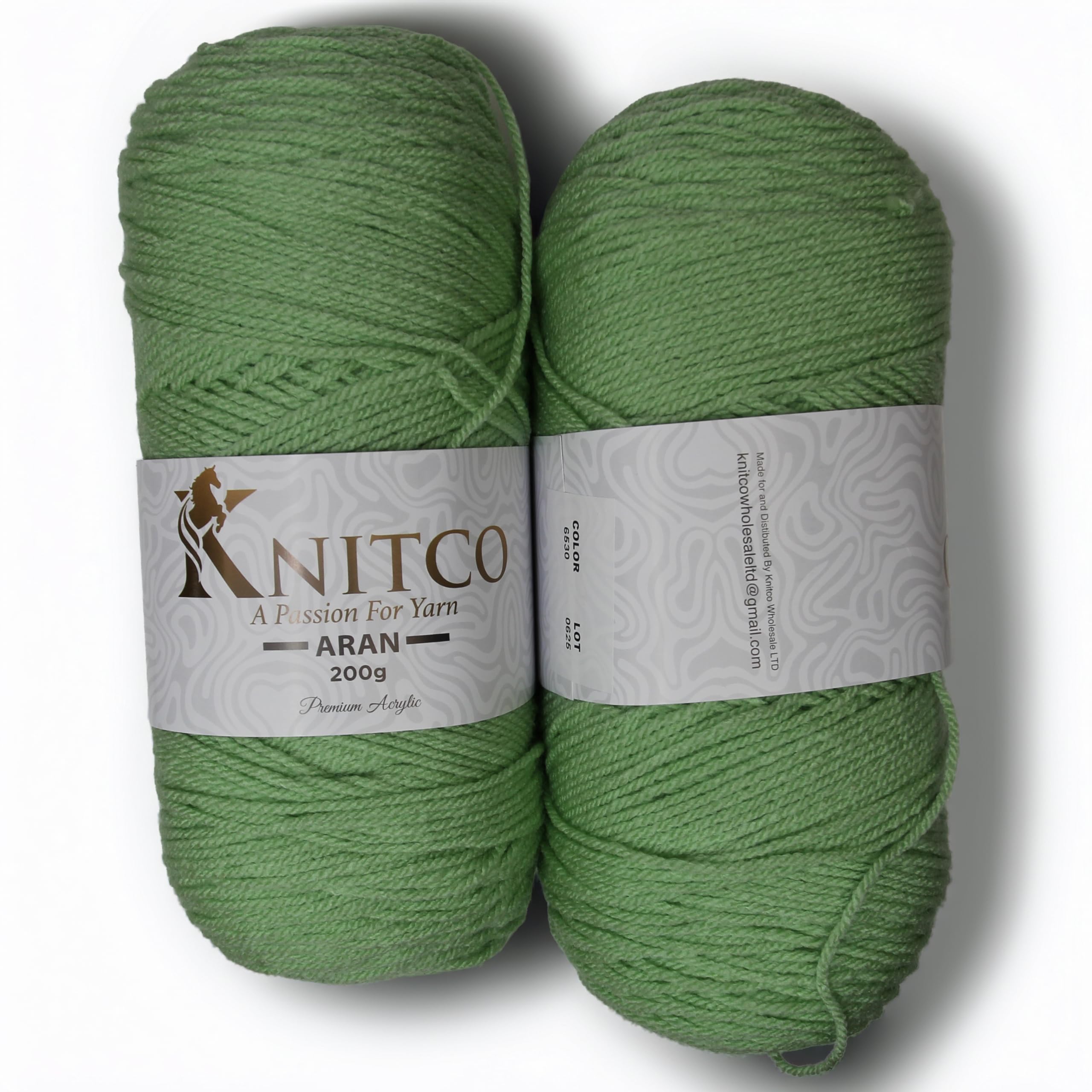 Knitco Aran - 200g - 420m - 100% Acrylic