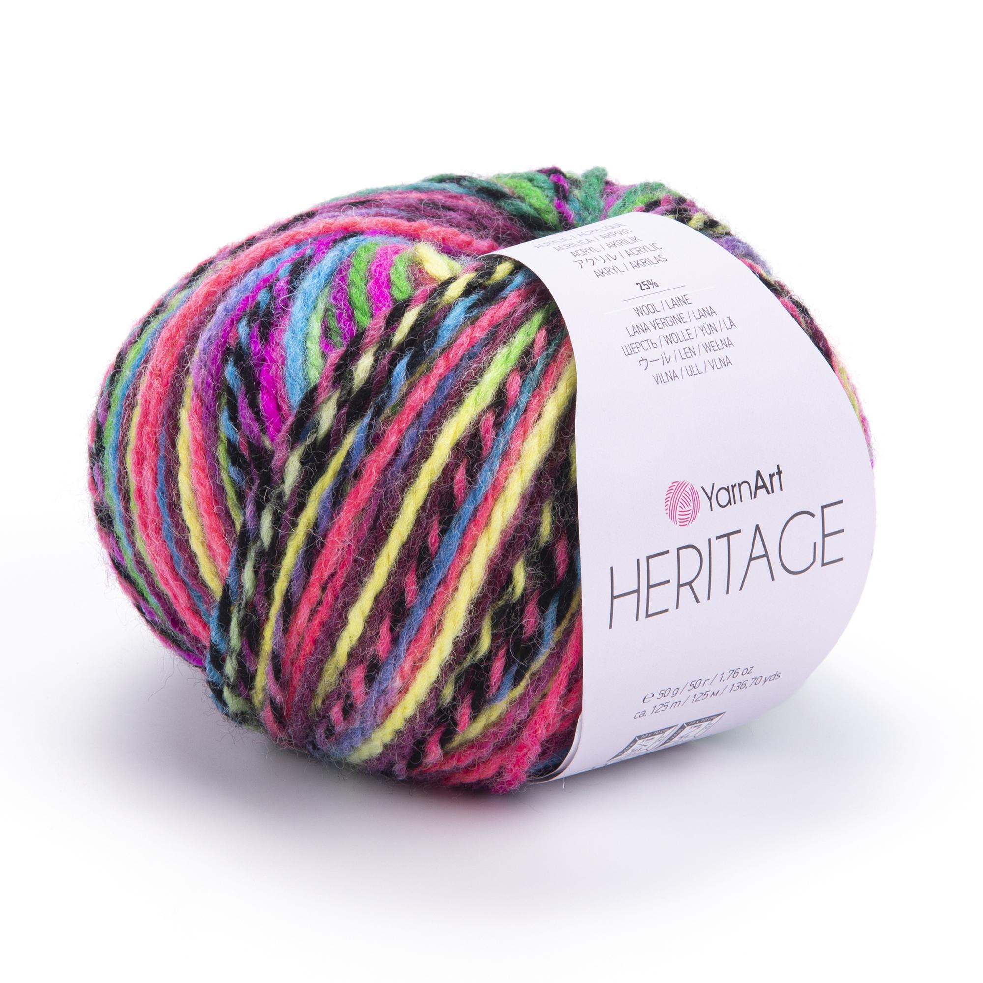 Yarn Art Heritage - 50g, 25% Wool / 75% Acrylic