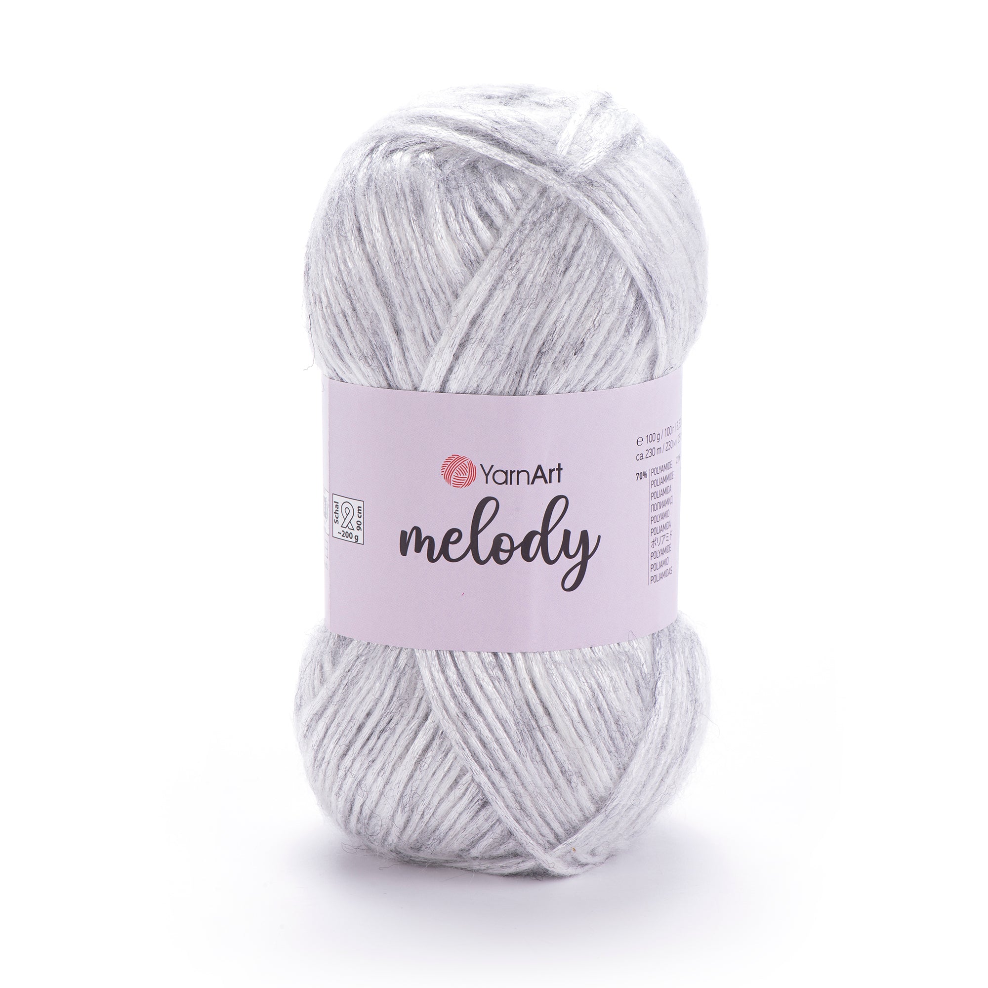 YarnArt Melody - 9% Wool - 21% Acrylic - 70% Polyamide - 100g - 230m