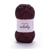 YarnArt Melody - 9% Wool - 21% Acrylic - 70% Polyamide - 100g - 230m