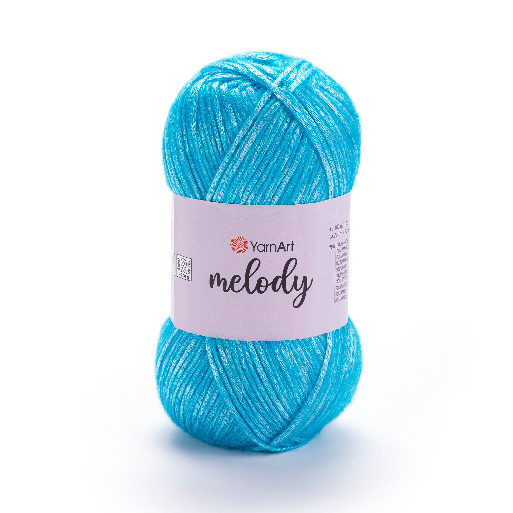 YarnArt Melody - 9% Wool - 21% Acrylic - 70% Polyamide - 100g - 230m
