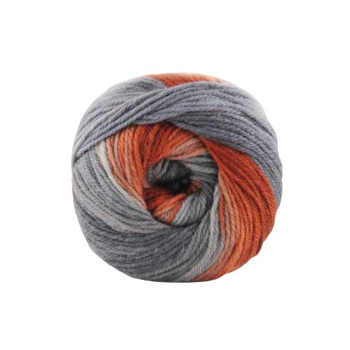 Papatya Batik Dk Variegated Pack Of 5 - 100g, 100% Acrylic, 360m