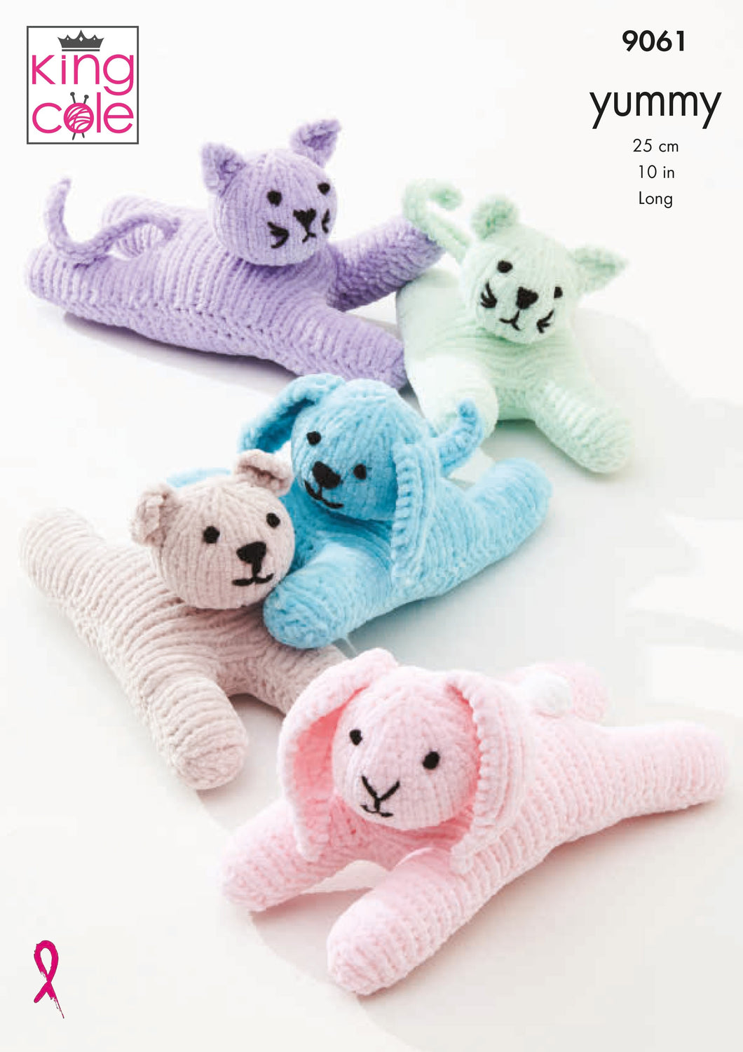King Cole YUMMY KNITTING PATTERNS - 9061 Cats and Dogs