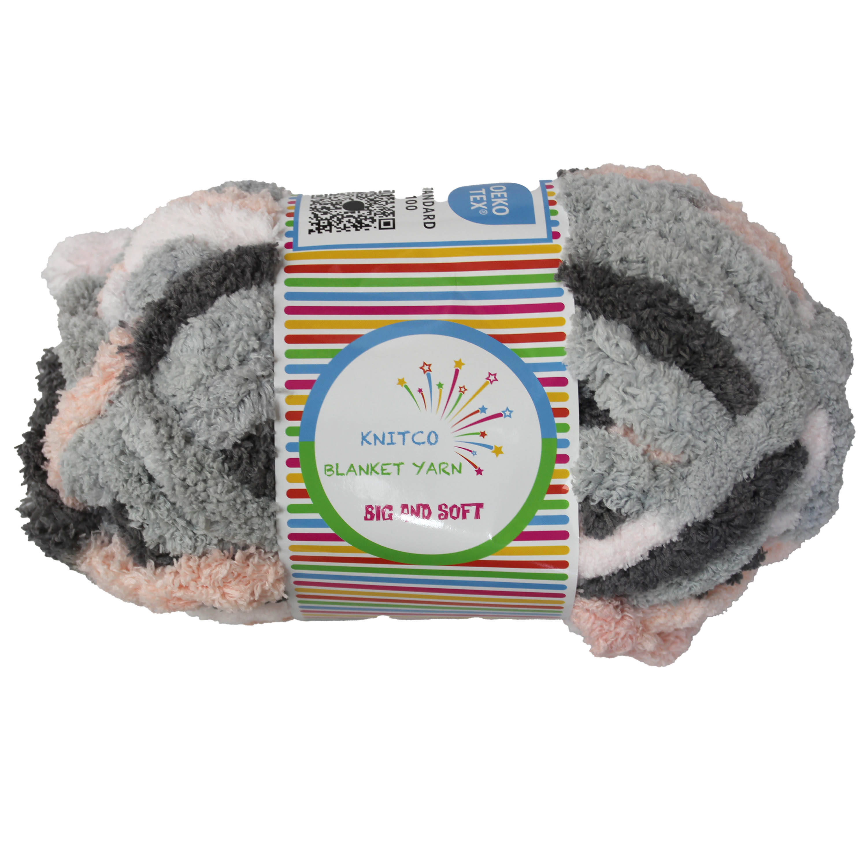 Knitco Big And Soft Blanket Yarn - 100% Polyester, 250g, 30m