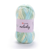 YarnArt Melody - 9% Wool - 21% Acrylic - 70% Polyamide - 100g - 230m