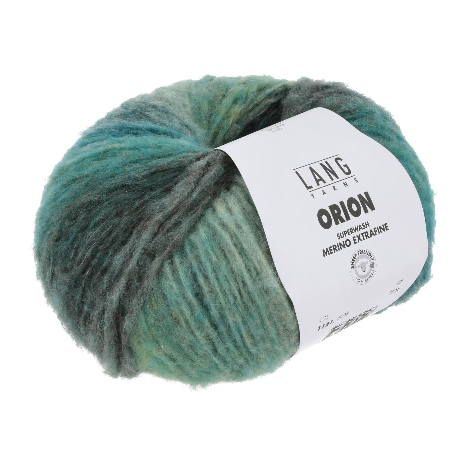 Lang Orion - 88% virgin wool, 12% nylon, 270m, 100g
