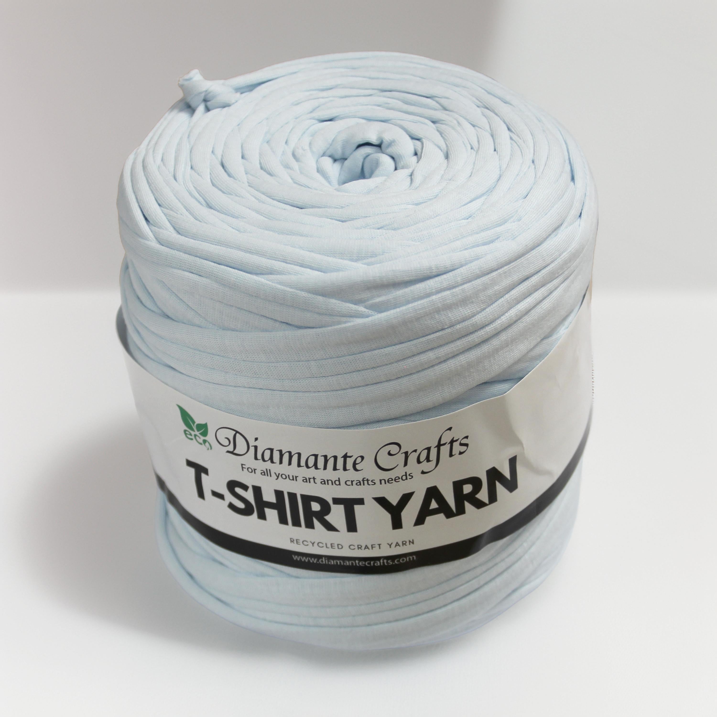 Diamante Crafts Tshirt Yarn - 650g - 110m - 85% Cotton - 10% Recycled Fibres - 5% Elastane