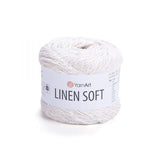 Yarn Art Linen Soft / 100g Double Knit 30% Linen - 36% Viscose - 34% Cotton