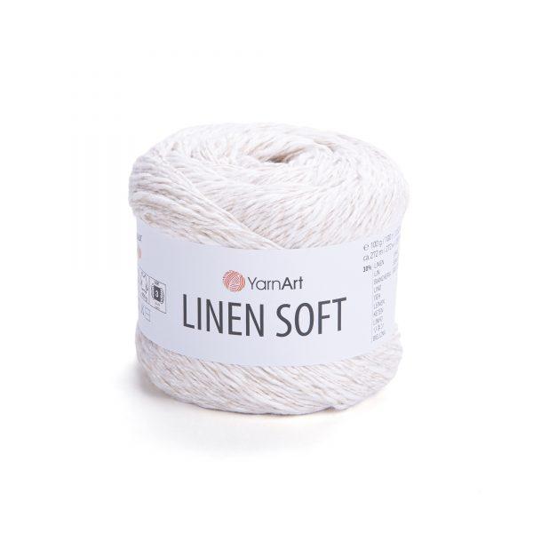 Yarn Art Linen Soft / 100g Double Knit 30% Linen - 36% Viscose - 34% Cotton