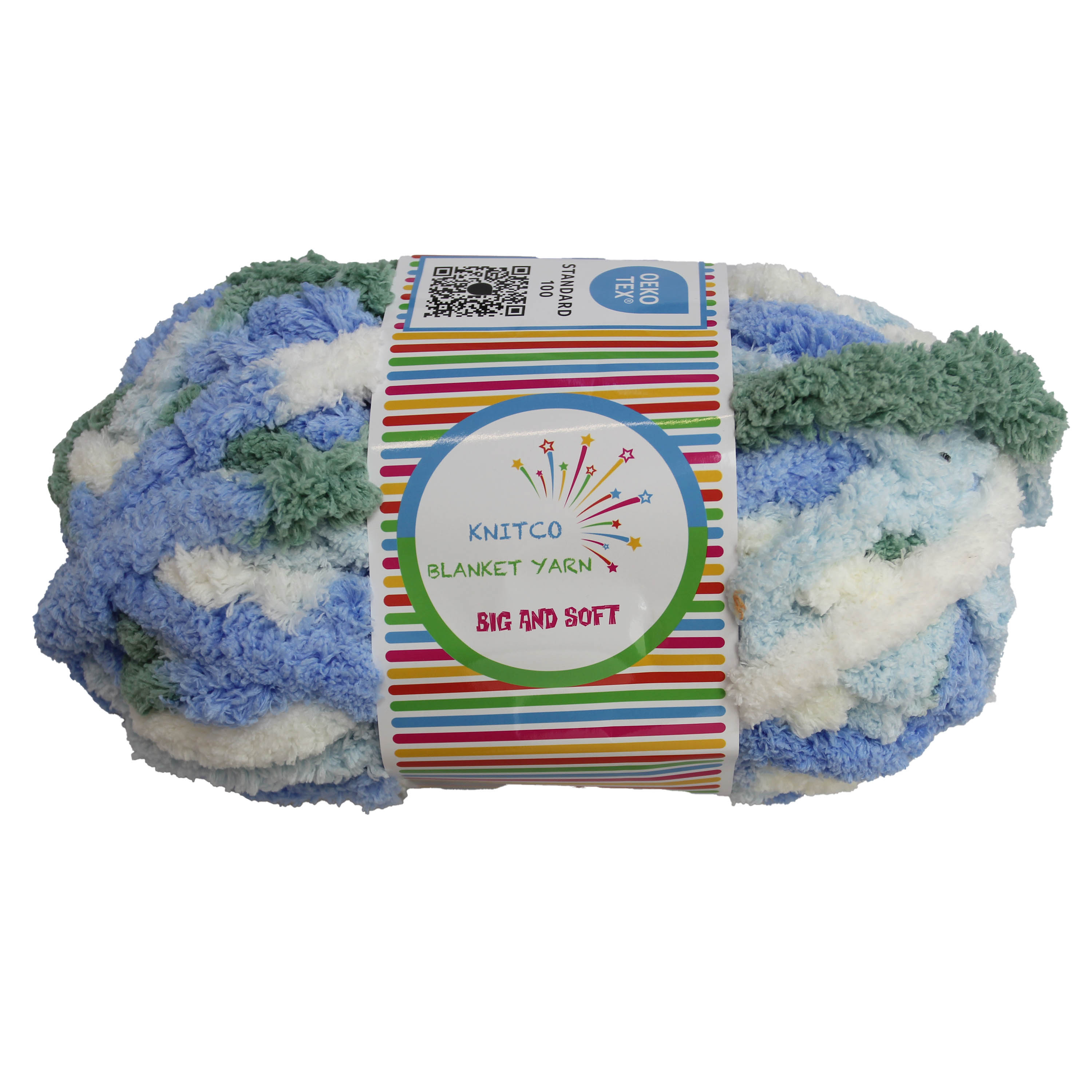 Knitco Big And Soft Blanket Yarn - 100% Polyester, 250g, 30m