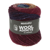 Move 6ply Wooladdicts langyarns, 100g, 270m, 75% merino, 25% nylon
