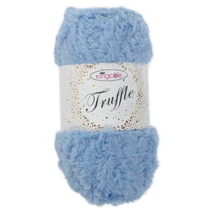 King Cole TRUFFLE Knitting Yarn / Wool - 100g Ball -  Blue Ice - 4373