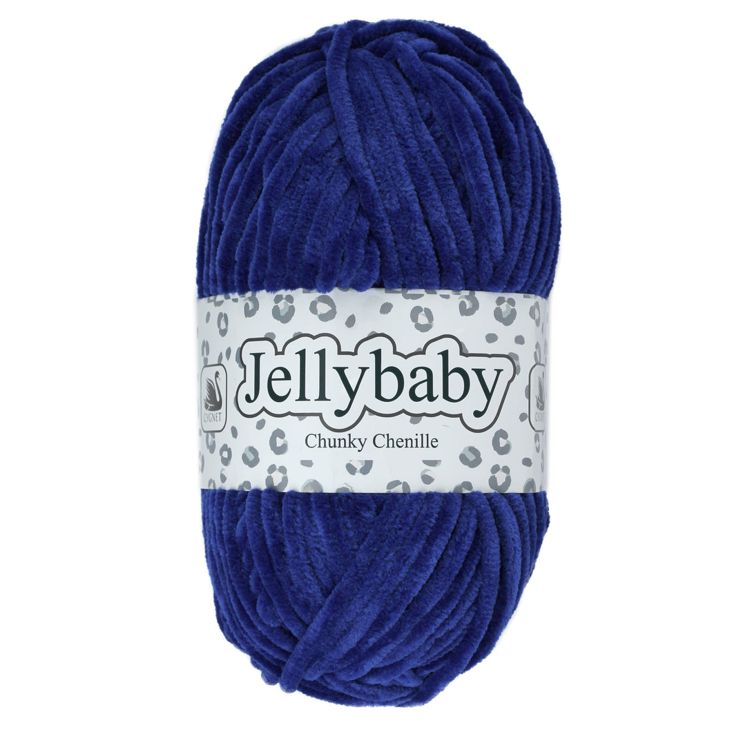 Cygnet JELLYBABY Supersoft Chenille Chunky Knitting Crochet / Yarn - 100g Ball - Imperial