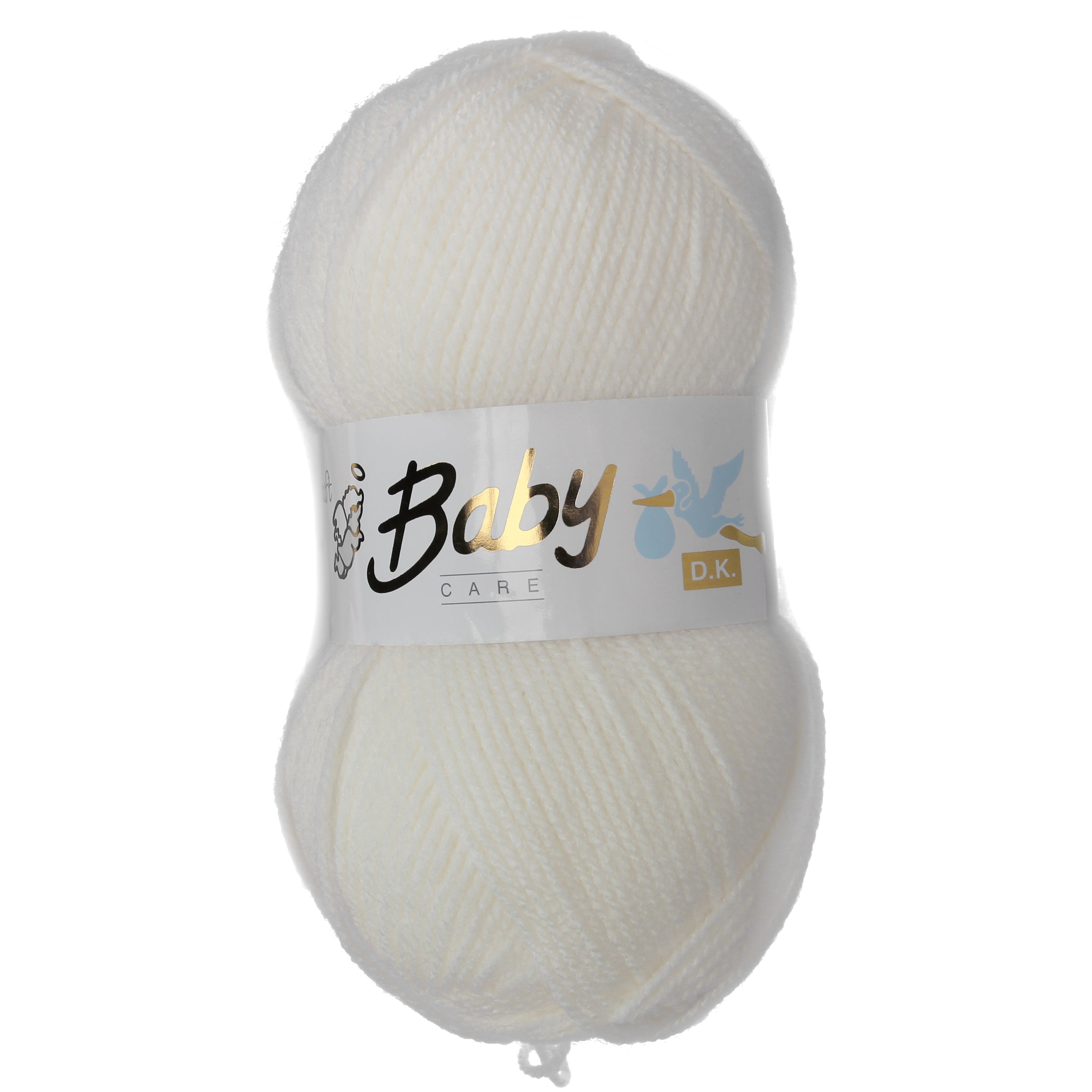 Woolcraft BABY CARE DK Soft Knitting Wool / Yarn - 100g Ball - Oyster