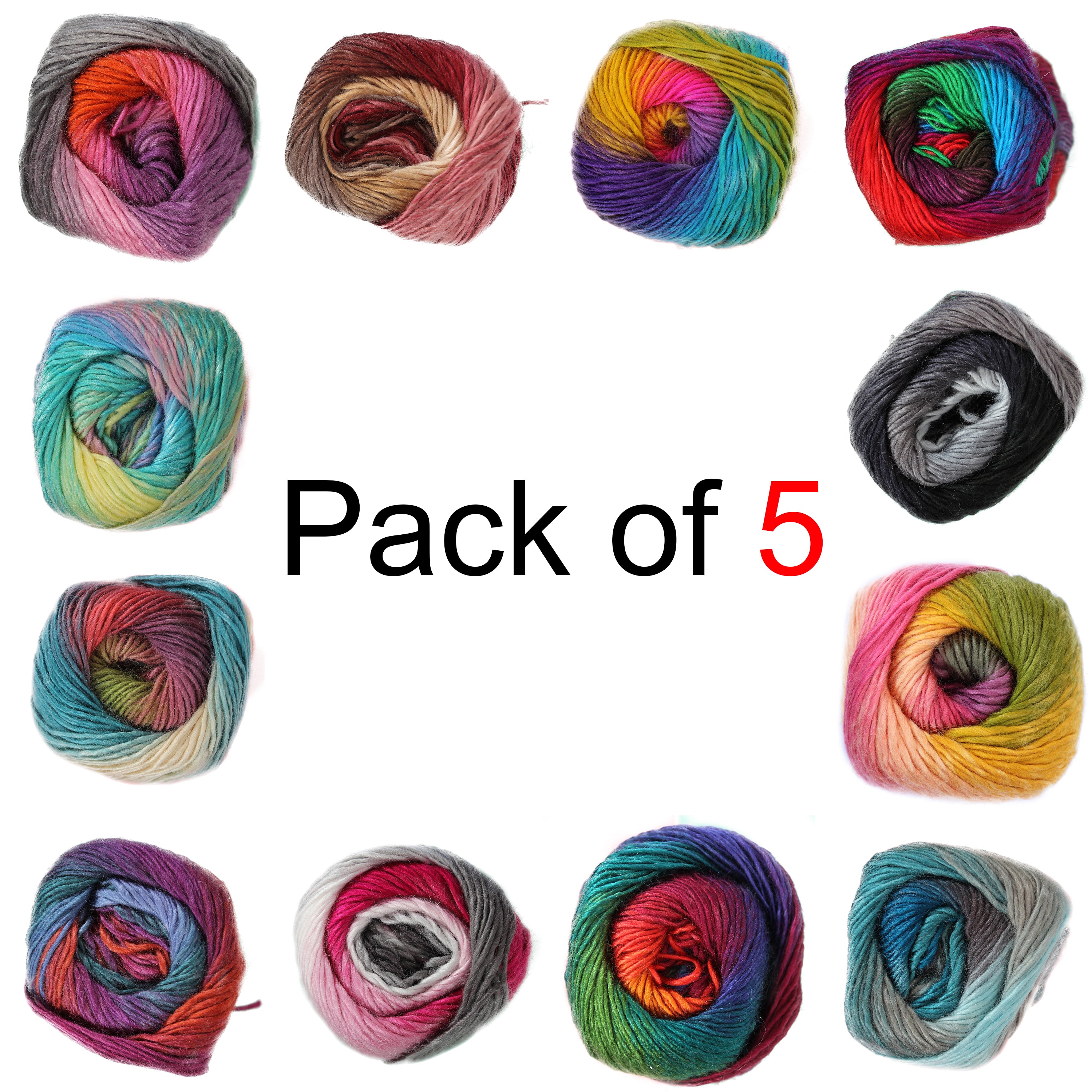 Cygnet BOHO SPIRIT Knitting - Pack of 5
