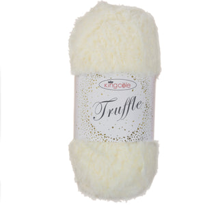 King Cole TRUFFLE Knitting Yarn / Wool - 100g Ball -  Vanilla - 4371