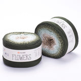 YarnArt Flowers 250g Gradient Cake (1000m) – Cotton/Acrylic