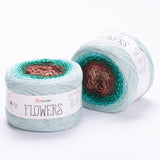 YarnArt Flowers 250g Gradient Cake (1000m) – Cotton/Acrylic