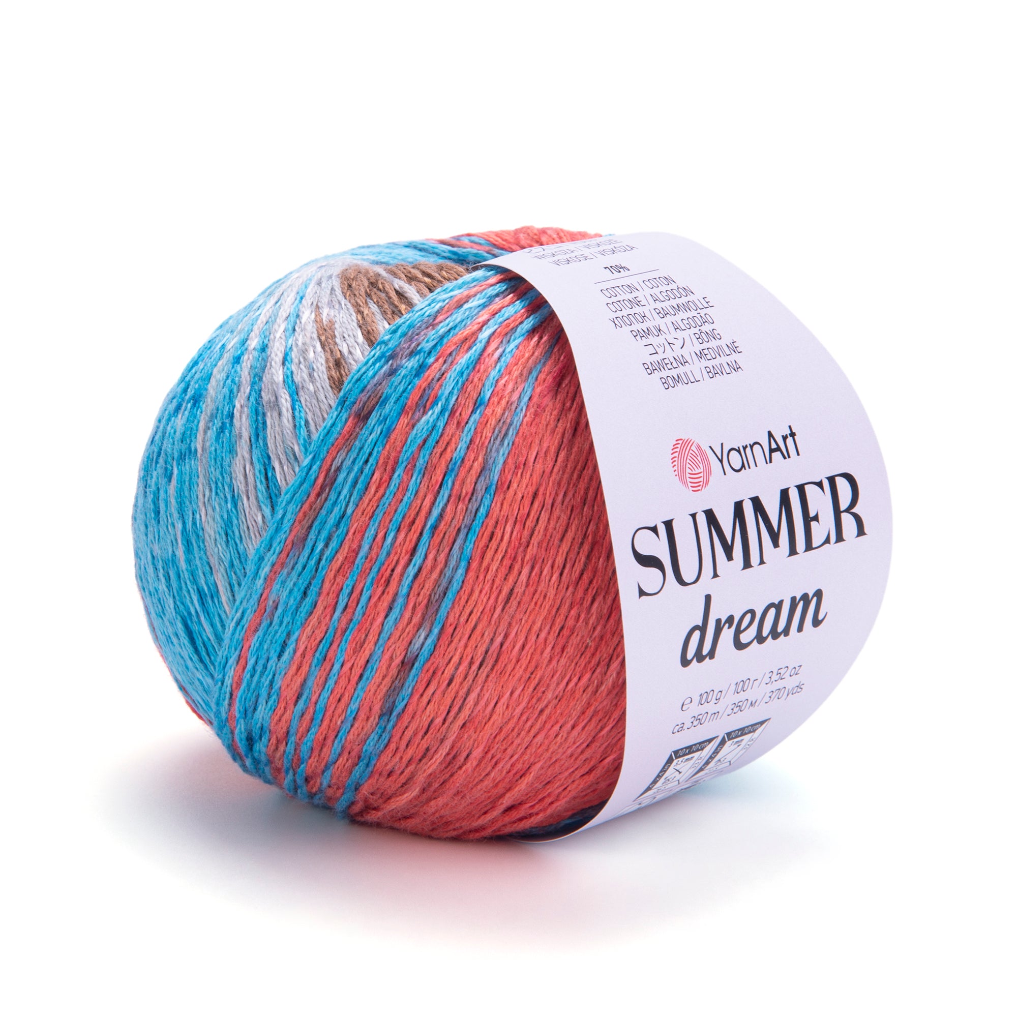 YarnArt Summer Dream - 70% Cotton - 30% Viscose - 100g - 350m