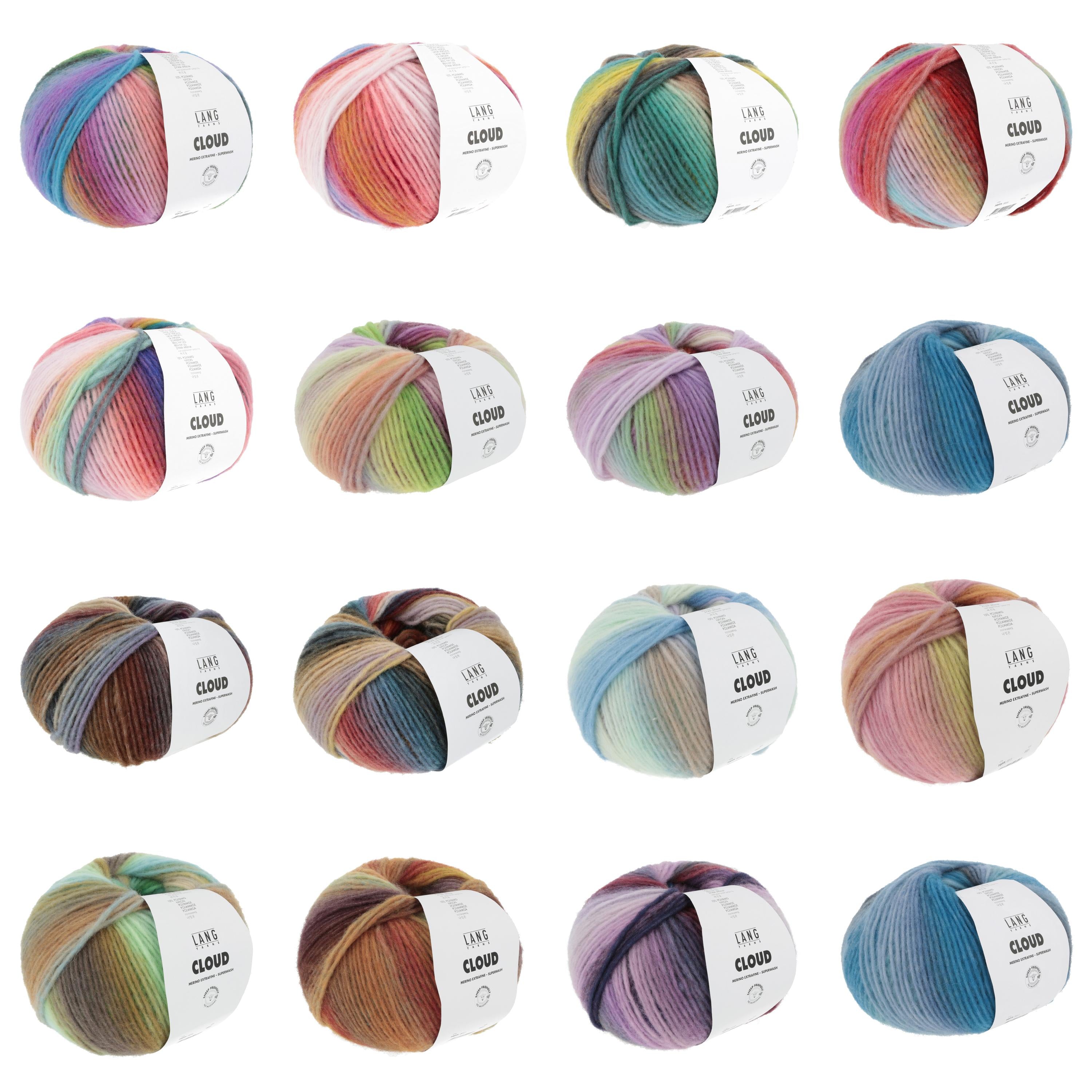 Cloud Lang Yarns, 100g, 260m, 90% merino, 10% nylon