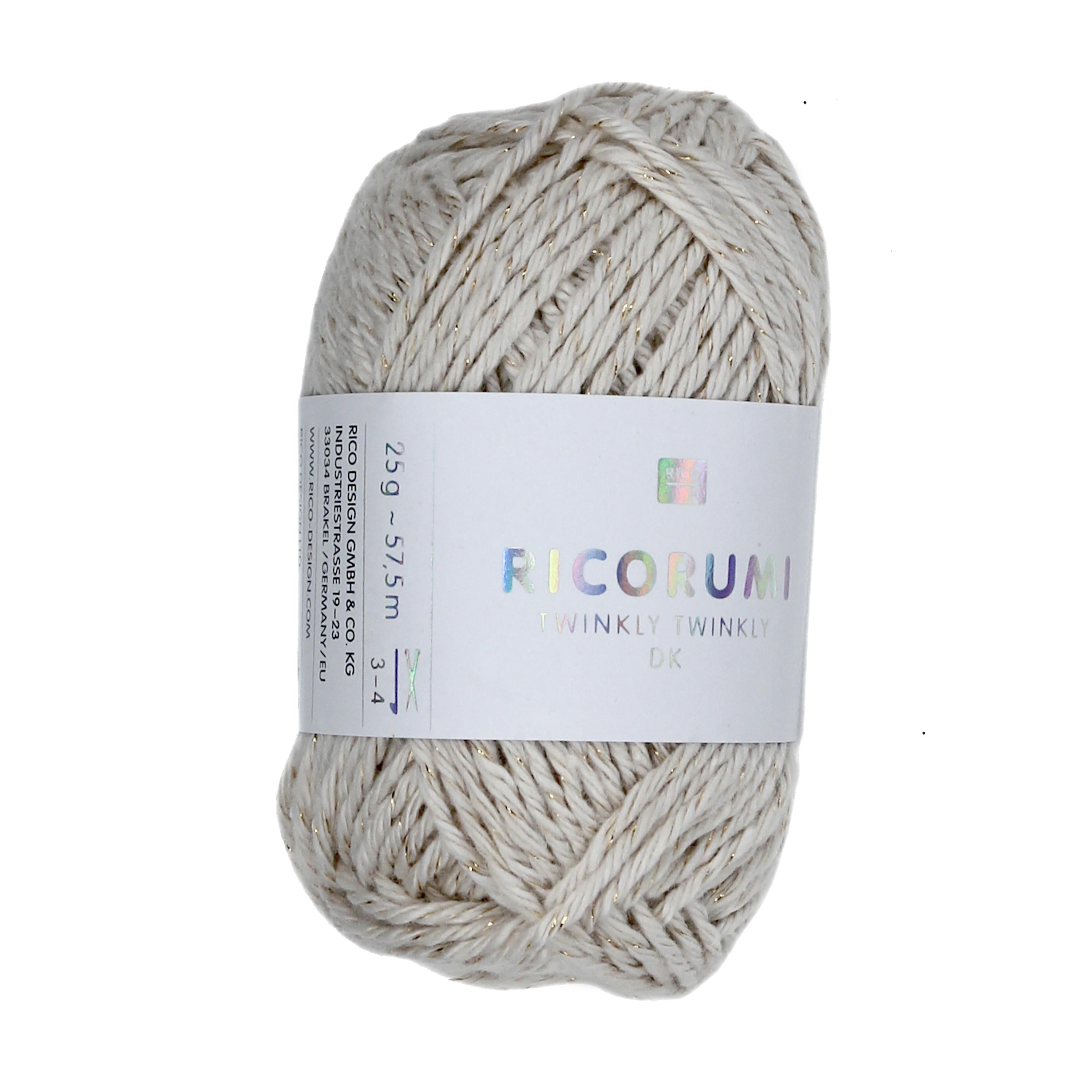Rico Design Twinkly Twinkly Double Knitting Crochet / Yarn