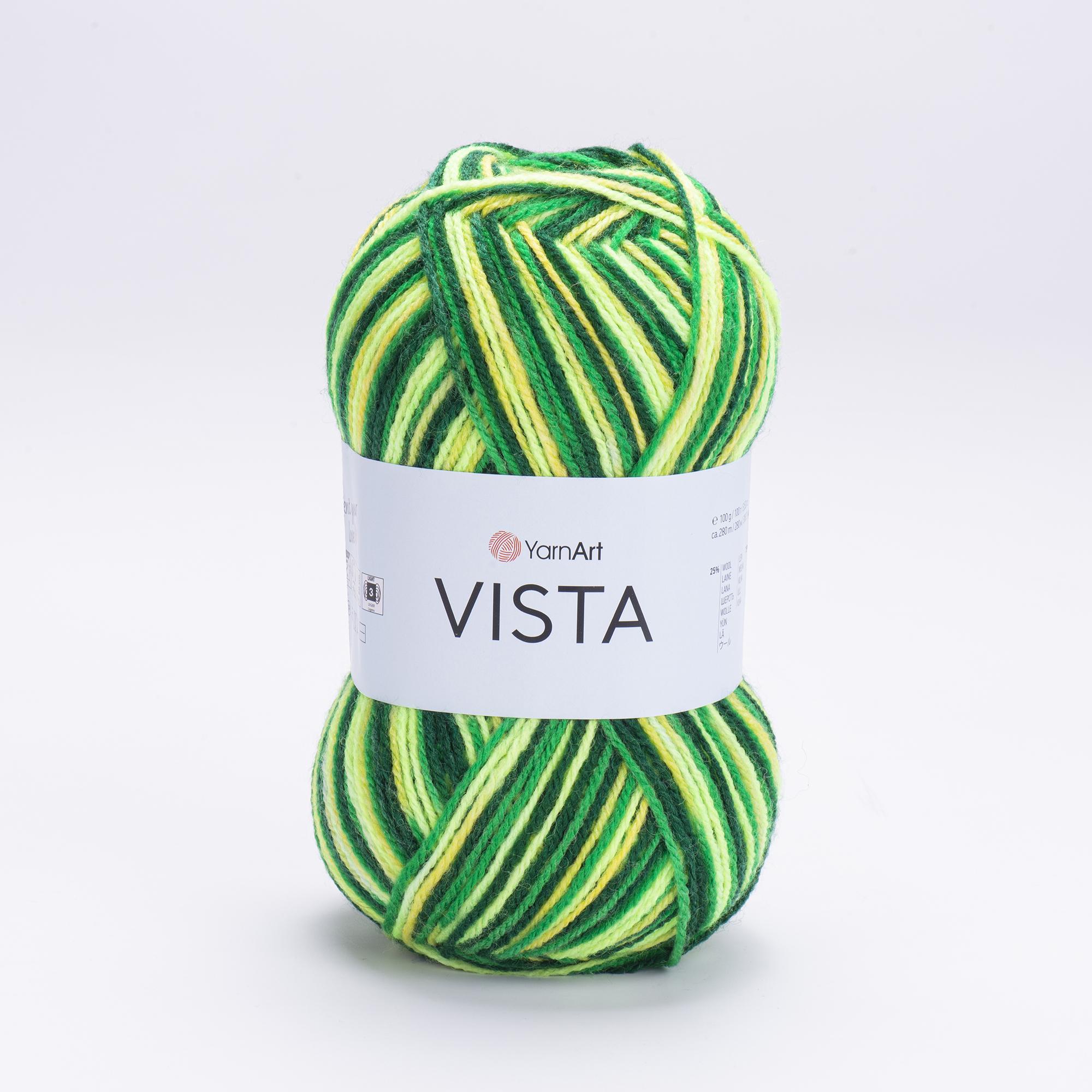 Yarn Art Vista / 100g Double Knit 25% Wool -75% Acrylic