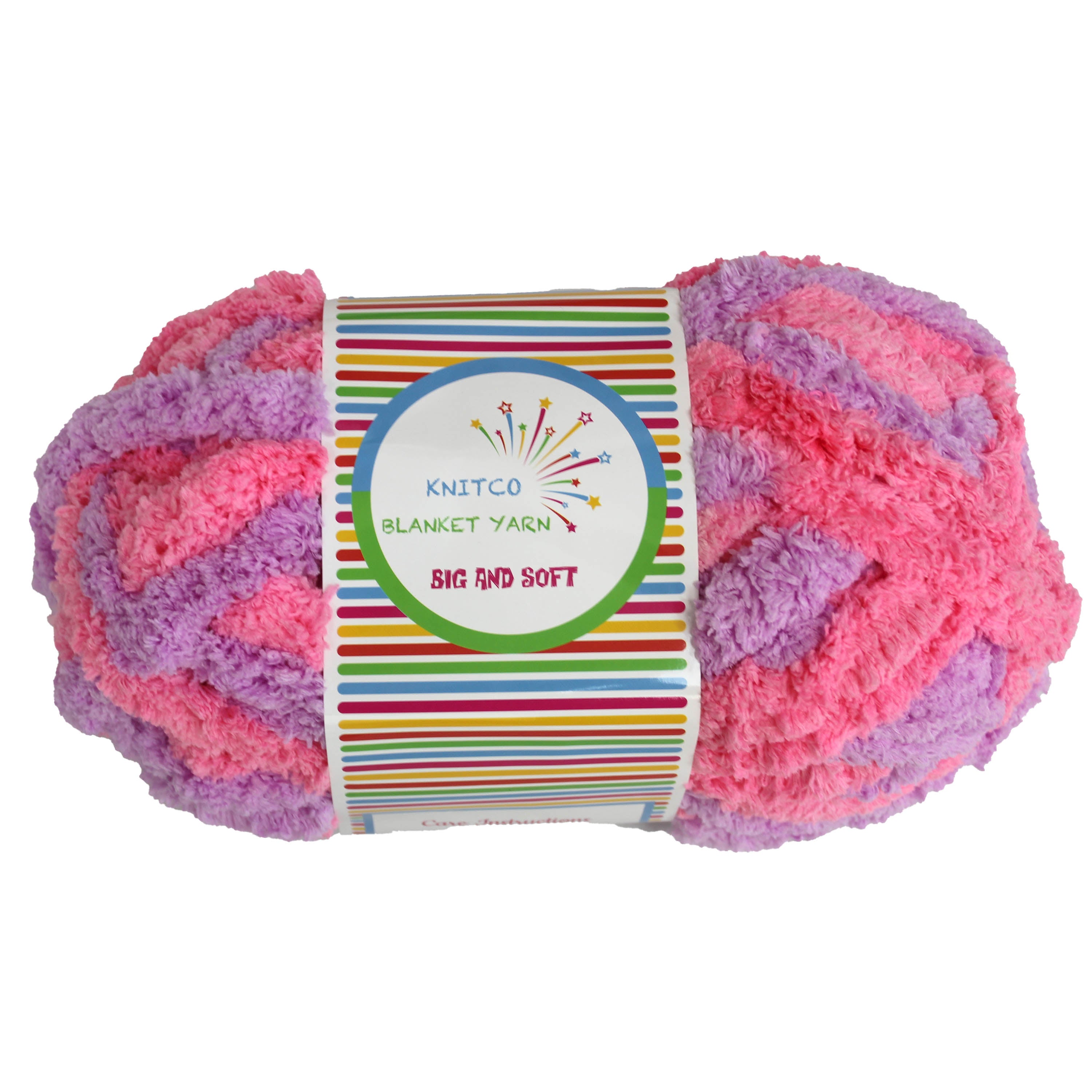 Knitco Big And Soft Blanket Yarn - 100% Polyester, 250g, 30m