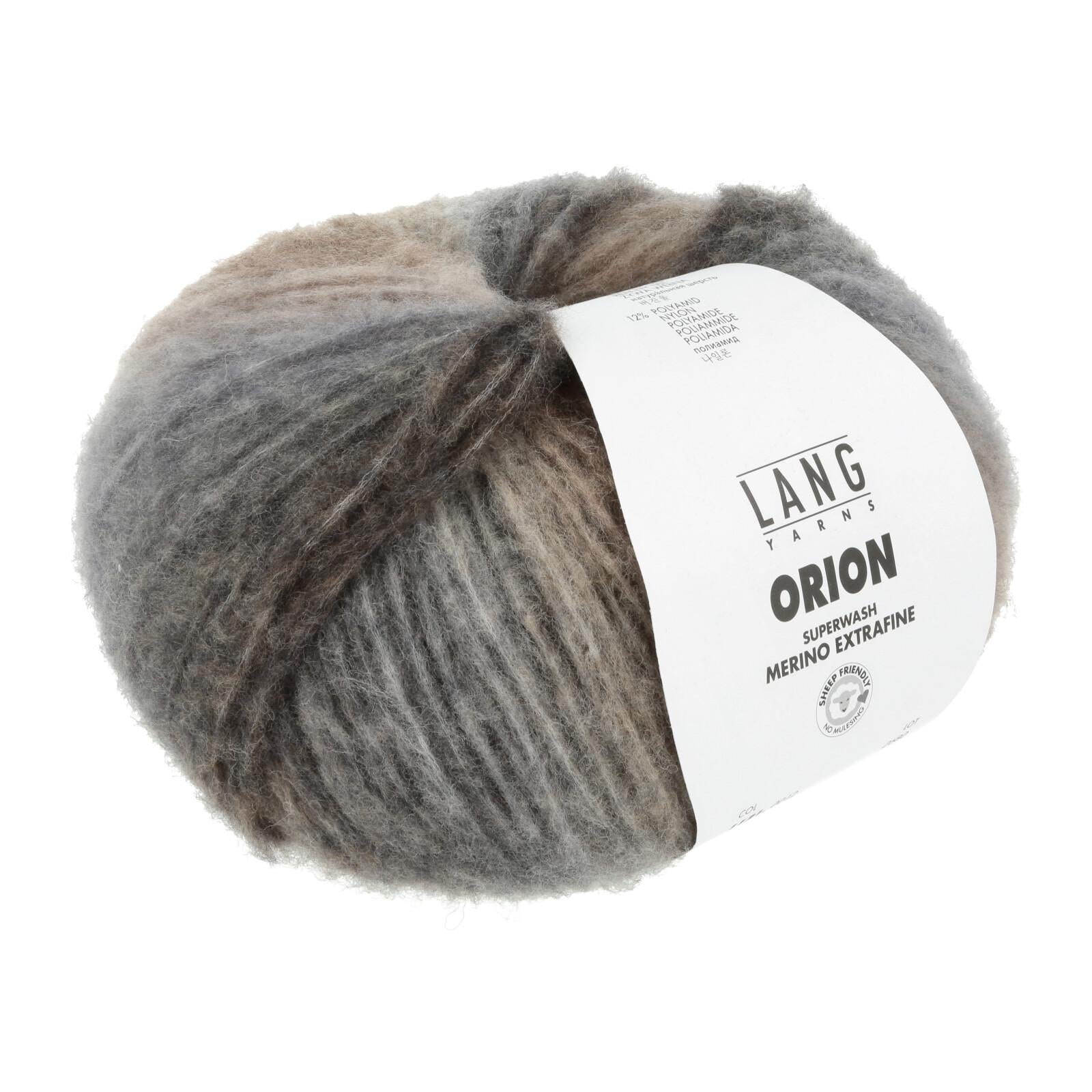 Lang Orion - 88% virgin wool, 12% nylon, 270m, 100g