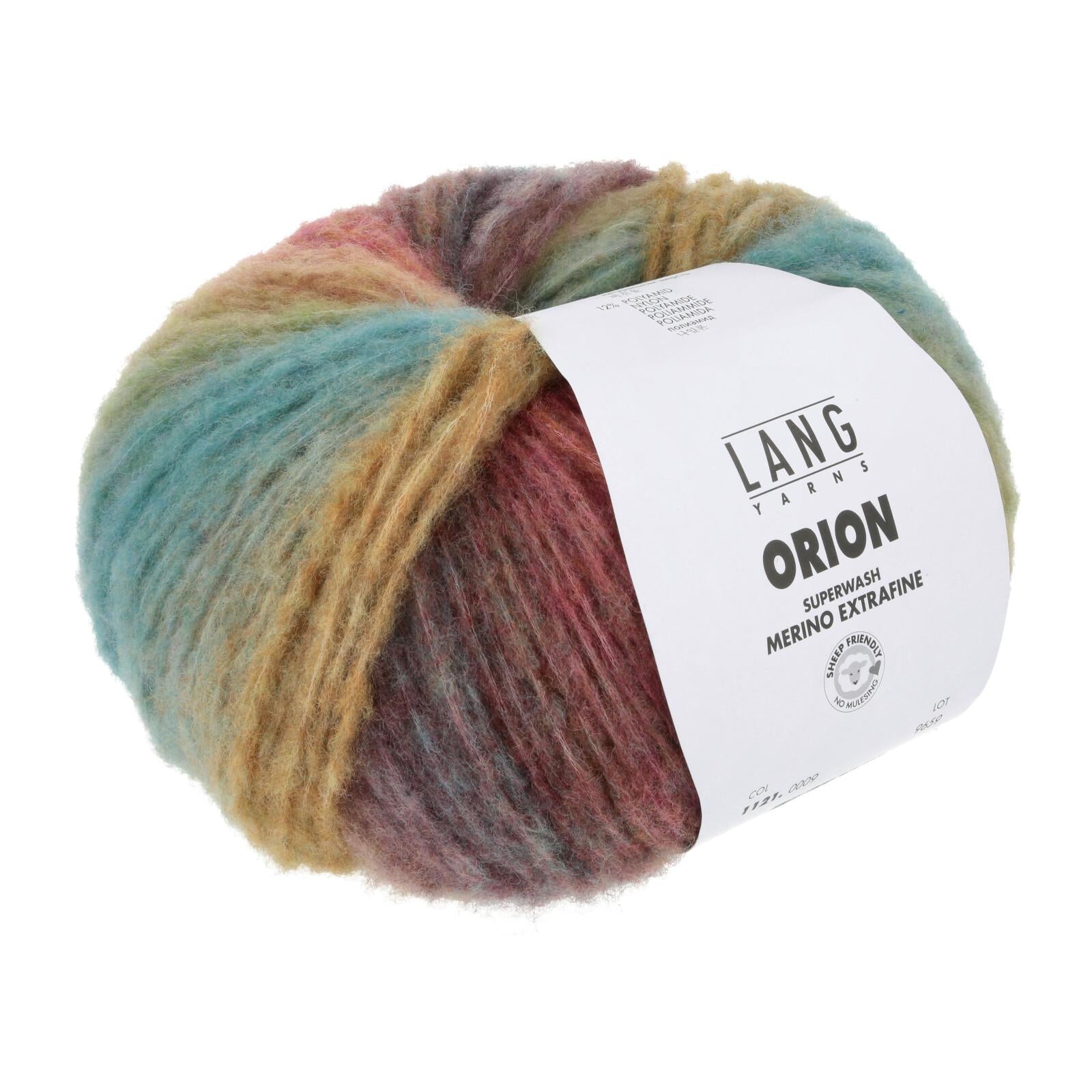 Lang Orion - 88% virgin wool, 12% nylon, 270m, 100g