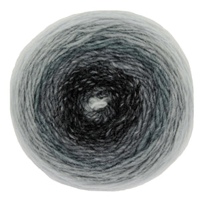 King Cole YARN CAKES CURIOSITY Knitting Yarn - Charcoal