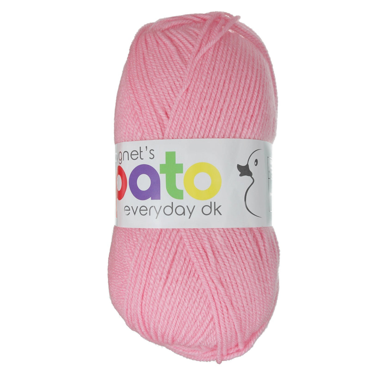 Cygnet Pato DK 100g yarn in Soft Pink 935