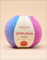 SIRDAR JEWELSPUN OMBRE ARAN - 400G - 1000m - 100% Acrylic