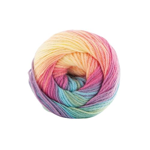 Papatya Batik Dk Variegated Pack Of 5 - 100g, 100% Acrylic, 360m