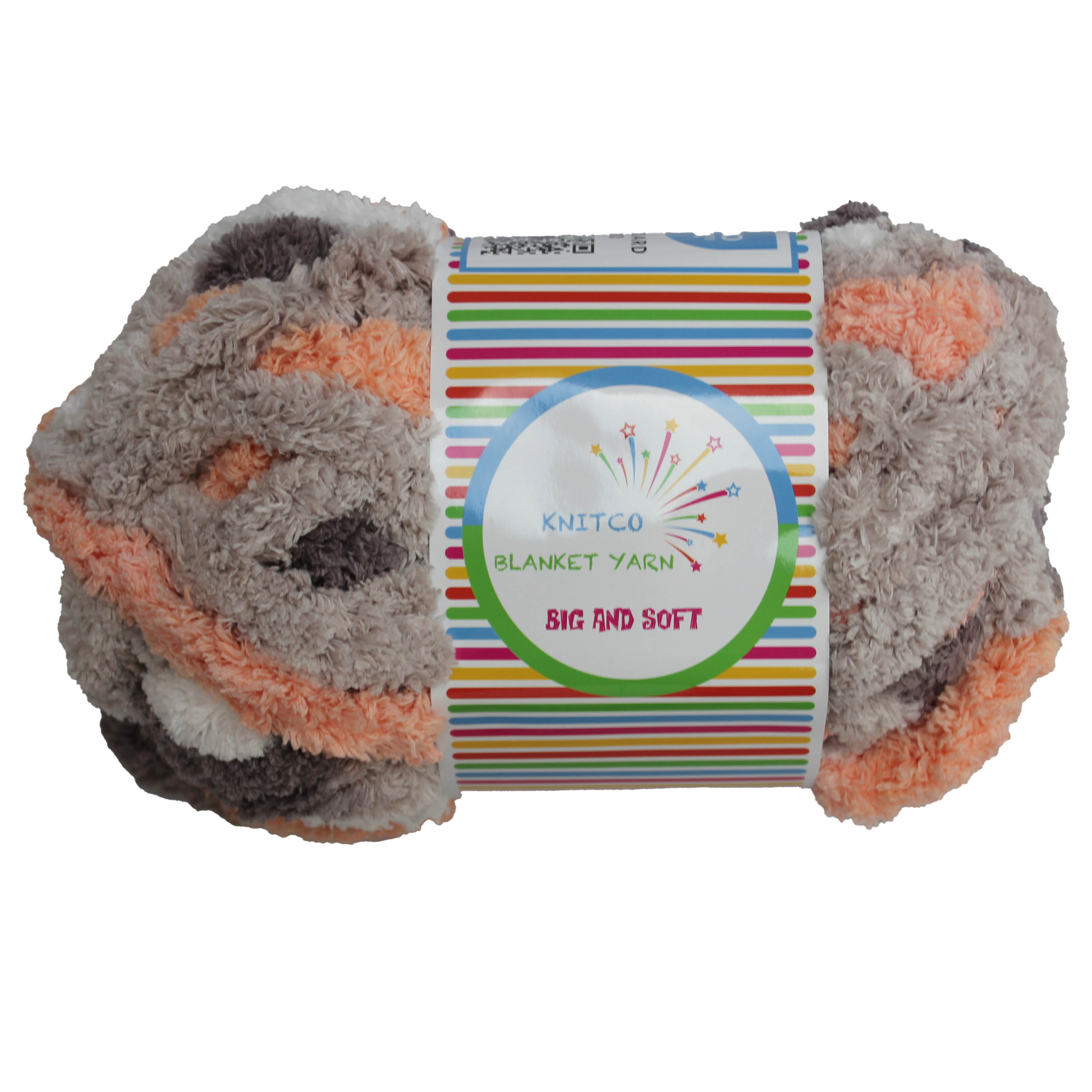 Knitco Big And Soft Blanket Yarn - 100% Polyester, 250g, 30m