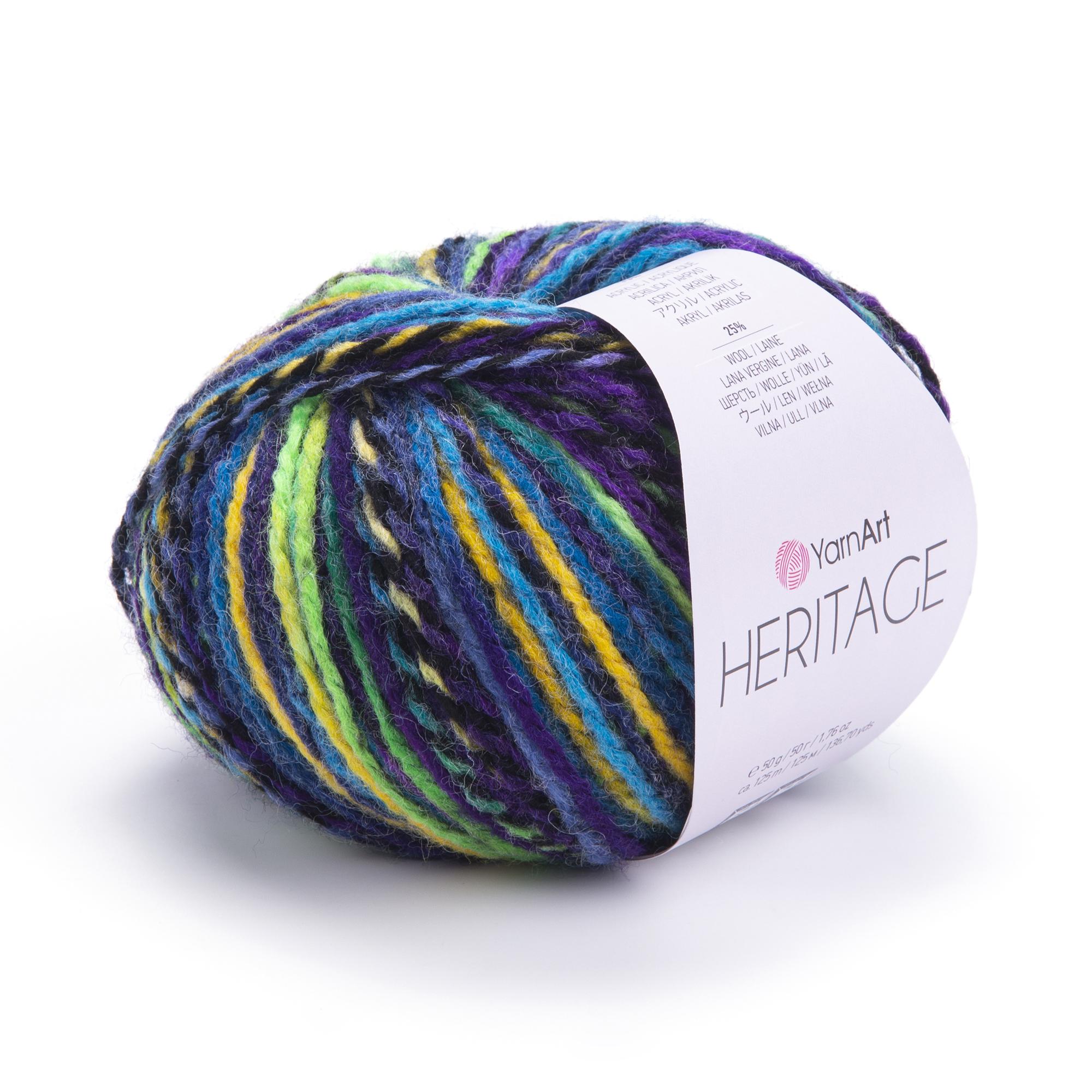 Yarn Art Heritage - 50g, 25% Wool / 75% Acrylic