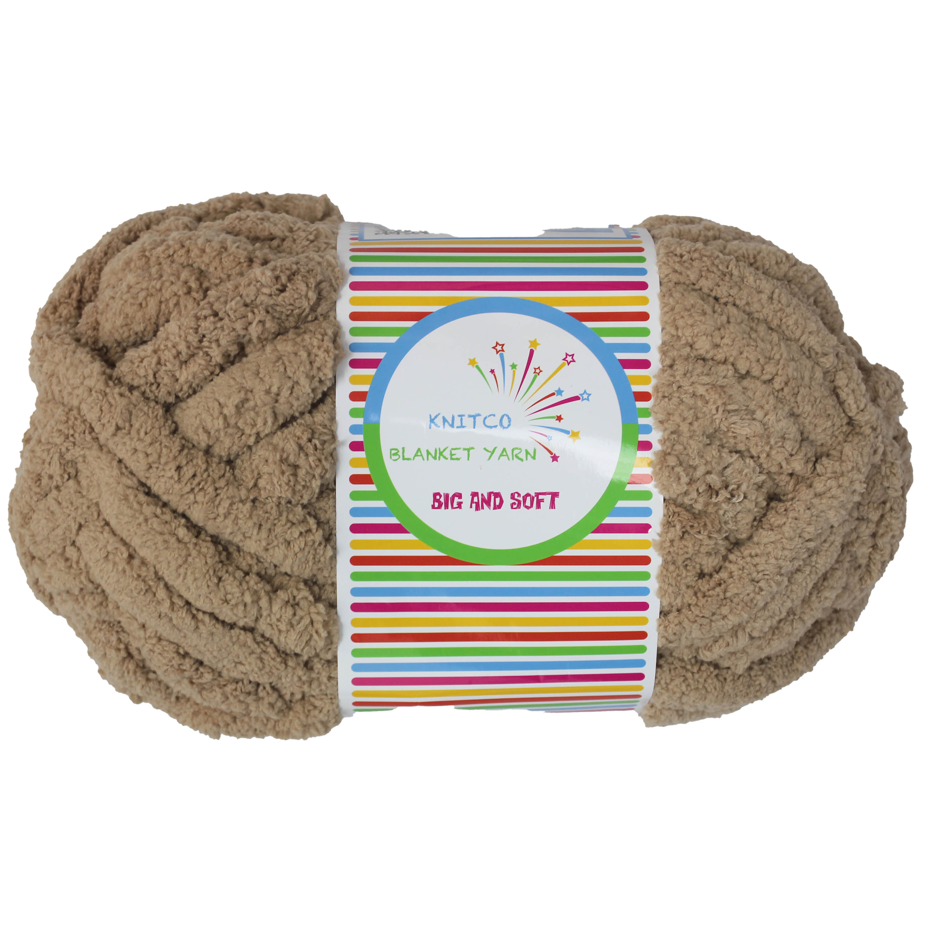 Knitco Big And Soft Blanket Yarn - 100% Polyester, 250g, 30m