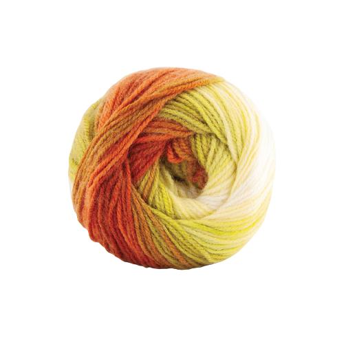 Papatya Batik Dk Variegated Pack Of 5 - 100g, 100% Acrylic, 360m