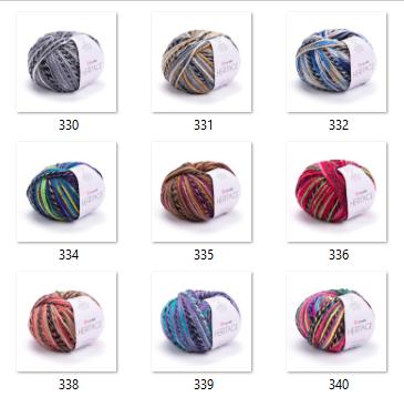 Yarn Art Heritage - 50g, 25% Wool / 75% Acrylic
