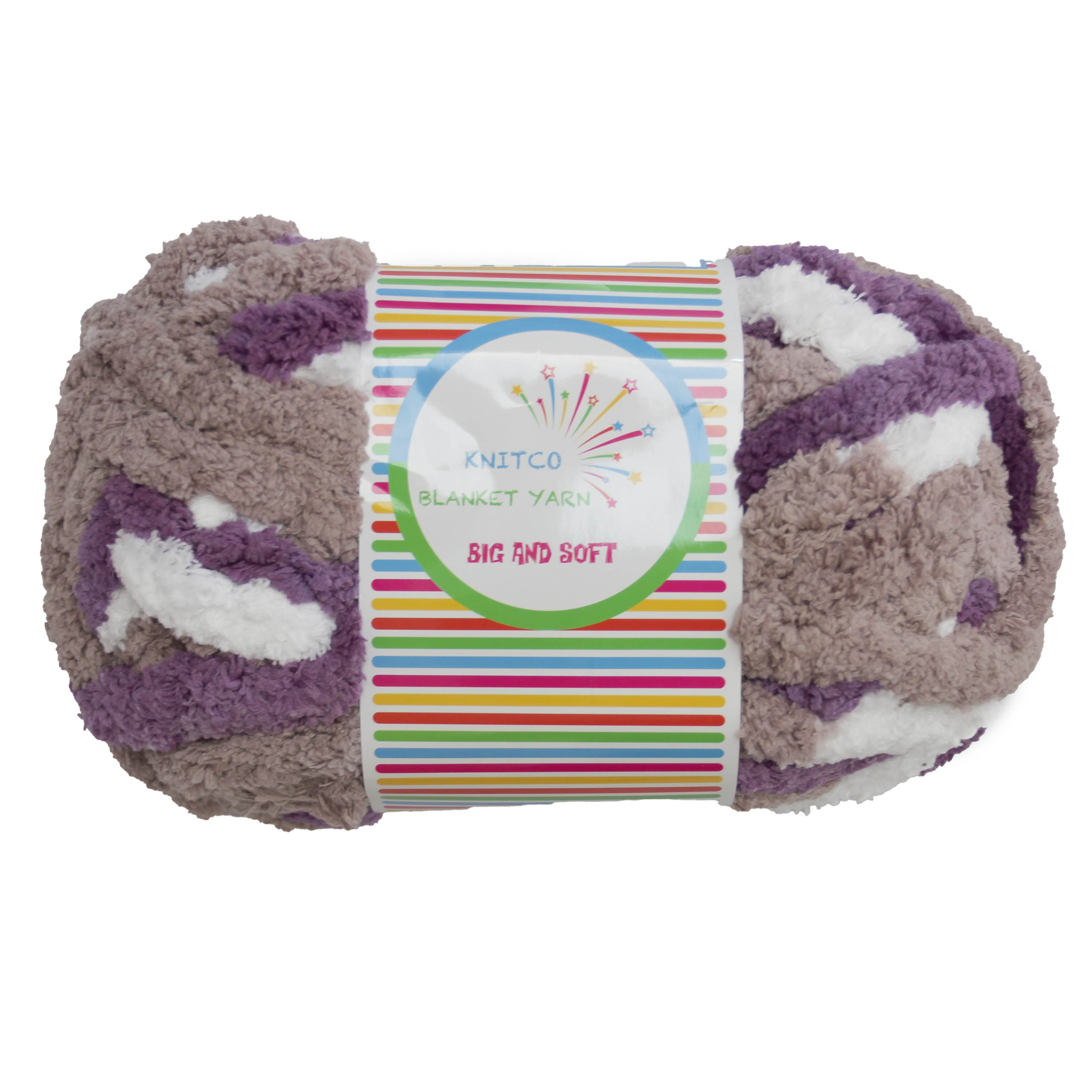 Knitco Big And Soft Blanket Yarn - 100% Polyester, 250g, 30m