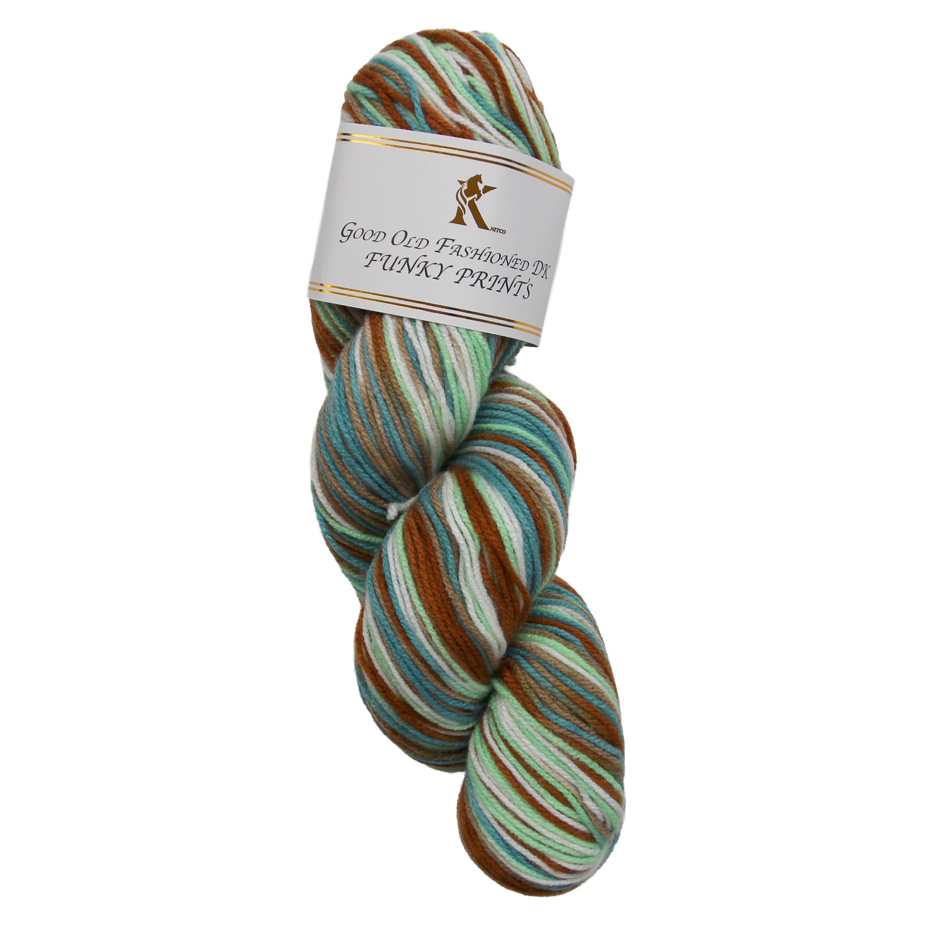Good Old Fashioned Funky Prints Hanks - 100g - 280m - 100% Acrylic