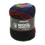 Move 6ply Wooladdicts langyarns, 100g, 270m, 75% merino, 25% nylon