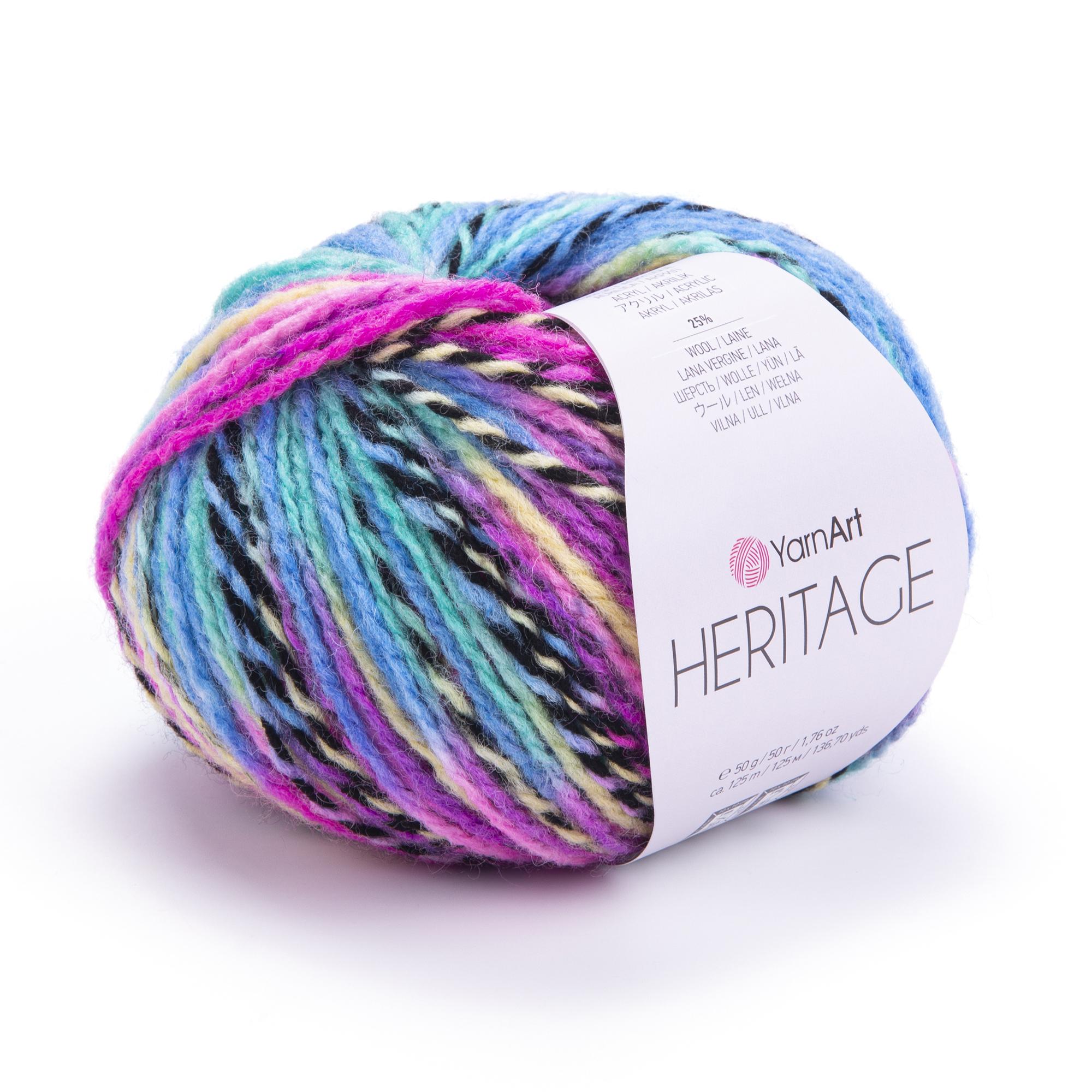 Yarn Art Heritage - 50g, 25% Wool / 75% Acrylic