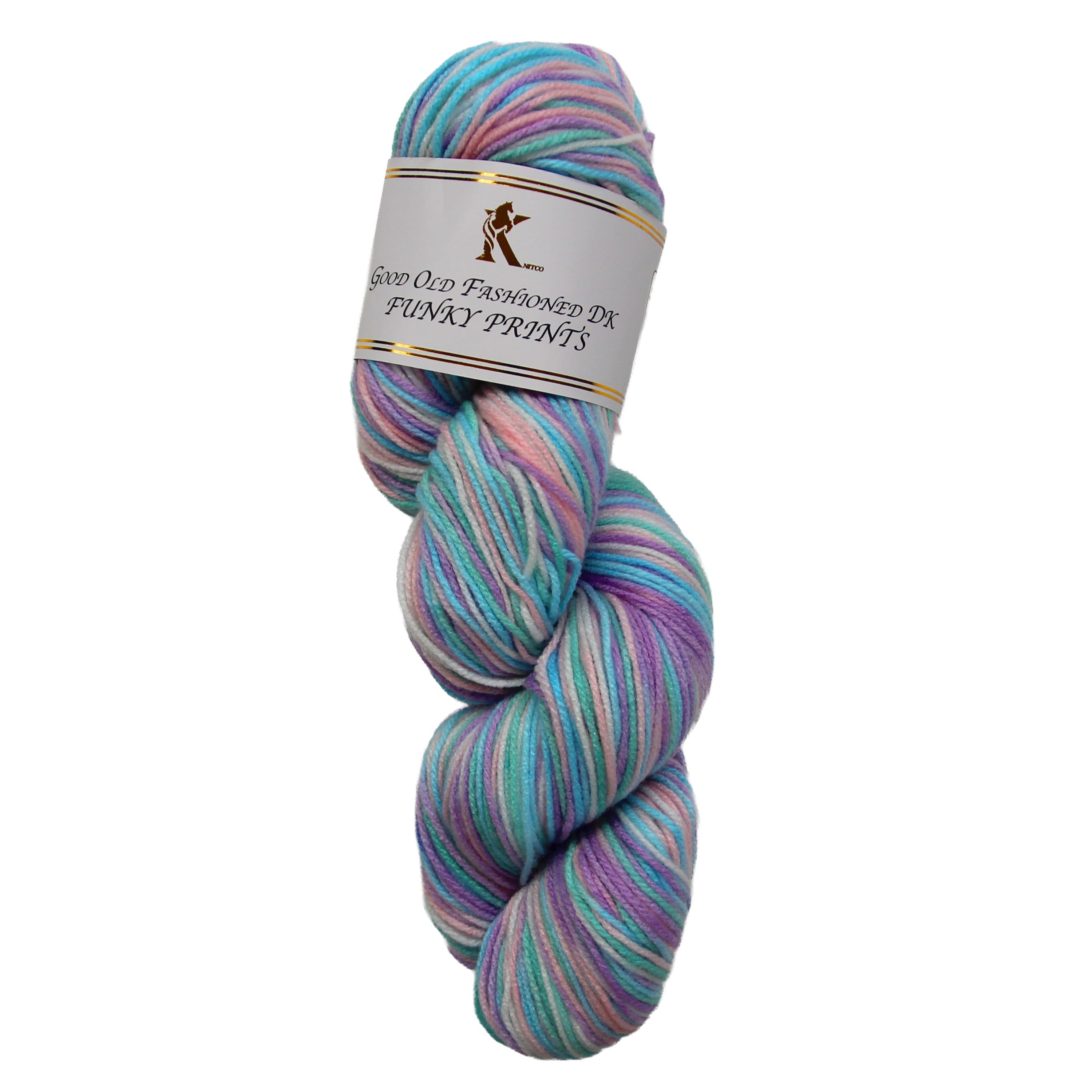 Good Old Fashioned Funky Prints Hanks - 100g - 280m - 100% Acrylic